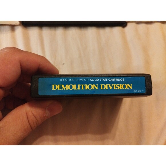 Texas Instruments TI-99/4A - Demolition Division - Complete In Box - Tested - Picture 2 of 11